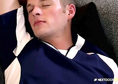 Str8 Soccer Jock Romps Latino Crew Member