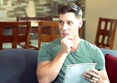 Str8ToGay: Hard ramming beside inked hunk