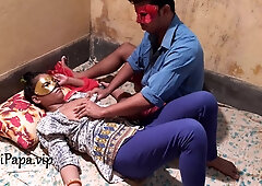 Mature Indian Bhabhi Hot Sex With Her Young Devar Husband Out For Work In Hindi Audio