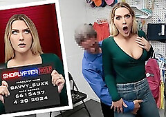 Milf Shoplifter Gets Stripped Down In The BackroomTo Endure A Deeply Thorough Cavity Search