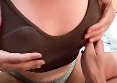 Romantic sex, perfect ass, female orgasm