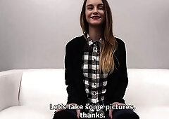 Lustful Adel is obviously a demon in couch - even though her demeanor may appear to be like very shy and smiley - u can be sure that when this babe is