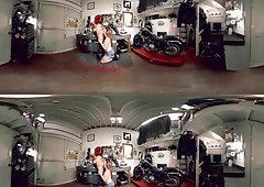 Daisy Ducati & Bella Rossi in Biker Babes 2 - LezVR