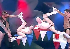 Inked Sam Syron fisting