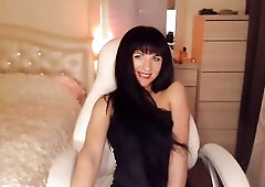 Fascinating Little Titty Brunette hair Jessy 2019-April-13