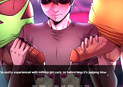 Futa Dom World - Free-For-All hookup at the bar (two)