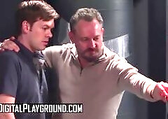 Eva Lovia, and Aria Alexander Share Cock in Parody