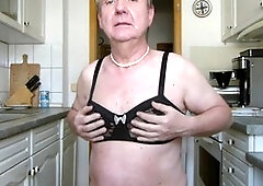 Fat Gay Jerks in Bra, Straps