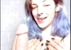 Nixxy Naughty guides you through a light game of instructions