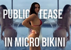 I love this bikini so much so I wanted to share a gorgeous pont of time of me wearing it in the pool. Have a fun!