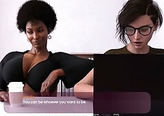 Trans female, anal creampies