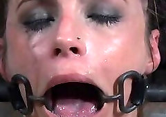 bound bdsm sub gagged before nt with tools 707190