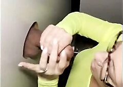Getting drilled by a stranger at a gloryhole