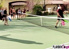 A dip in your wife to start the orgy