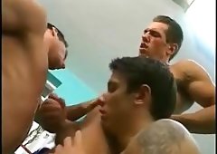 Sex Hungry Studs In A Gym