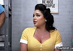 Biggest titty retro wife gets hammered for stealing