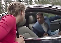 Hot hitchhiker Eva Lexx got her 1st anal-act of love with a stranger who screwed her hard in the butt FLX006P01