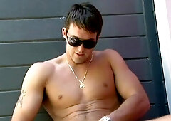 Trystan Bull: Sandy Jock Gets It Up on a Quaint Porch