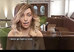 The office wife. Playthrough #22 (3D game)