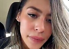 Sexy Latina Selfie Tease