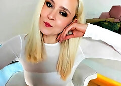 Ftv amateur busty blonde girl toying pussy