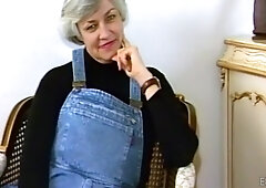 Lustful granny incredible porn scene