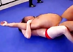 2 Muscled Hunks Wrestle For Ultimate Surrender