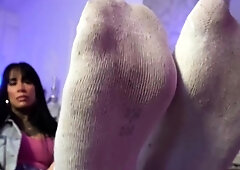 Hot femdom chicks foot fetish