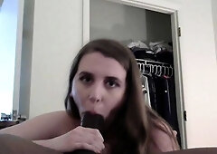 Big cock blowjob and bareback sex by POV porn girlfrien