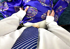 Boss gets creative with sex toys in the office