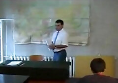 Twinks wank in classroom 3