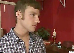 dark tranny banging slutty twosome