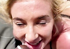 Breasty Golden-haired Sophia Isabella Takes BBC On Yacht