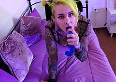 Forest Whore gets her tight anus fisted and fucked balls deep