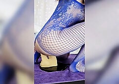 A little double penetration practice. I desire they were the one and the other as thick as the thicker one.