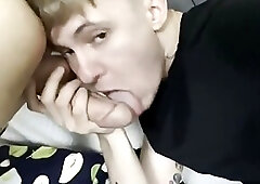 Juicy rimming and anal twink fucking