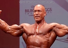 Rusty Jeffers in a Bodybuilding contest