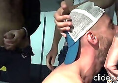 Gay orgy parking lot