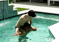 Jay Stryker Uses Big Tongue To Rim Milo Miles Tiny Hole