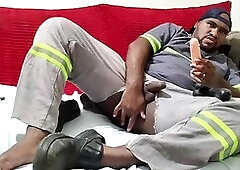 Black amateurs, cumming in, solo