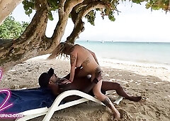 ELANA BUNNZ/ DON DIGGLER Me and Don were on vacation in Jamaica.. one of my favourite places that we voyage to. I always get slutty on vacation...who 