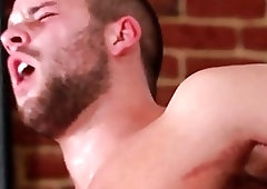 Cliff Jensen's powerful thrusts make Luke Adams bust