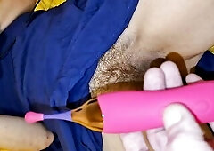 I'm not wearing any pants and that guy knows it. That Guy lifts my costume and reaches for my vagina.