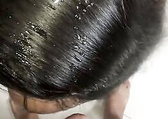 SUB BABY WHORE IN TRAINING, GOLDEN "HAIR" SHOWER