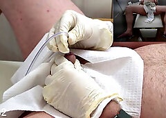 Amateur straight, peehole play, doctor