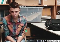 Sperming shoplifting teen