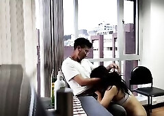 Secretaria follada en oficina.