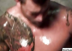 Super stud gets his first gay bigcock