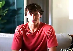 Interview ith soft and skinny pretty boy Rick