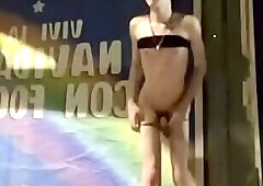 Cutie Rainy On The Public Outdoor Teasing Show (+Licking Dirty PublicToilet)